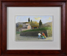Immagine Il gioco (Quattro ragazzi in campagna)